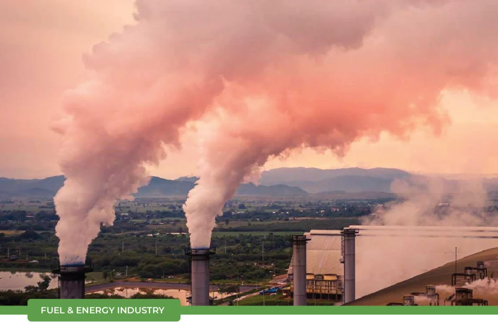 1.Fuel & Energy Industry - 75% of Global GHG Emissions