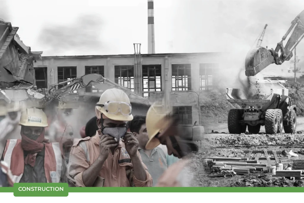 6. Construction - 23% of Global Air Pollution
