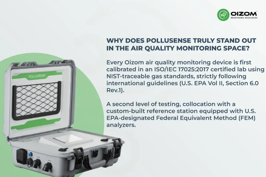 Why does Pollusense truly stand out in the Air Quality Monitoring Space
