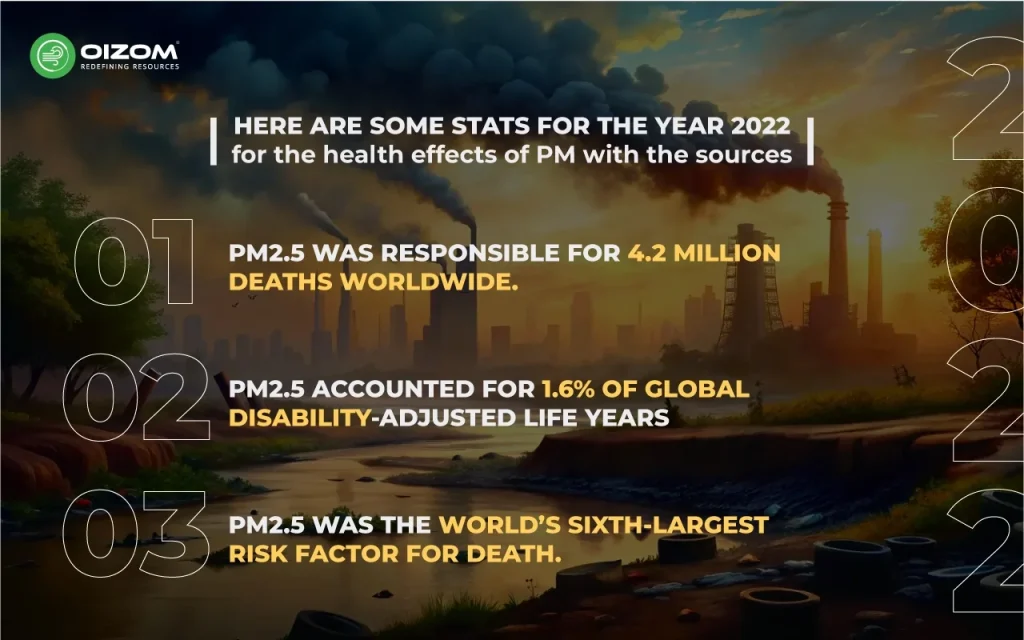 Health Effects of Particulate Matter with the Sources