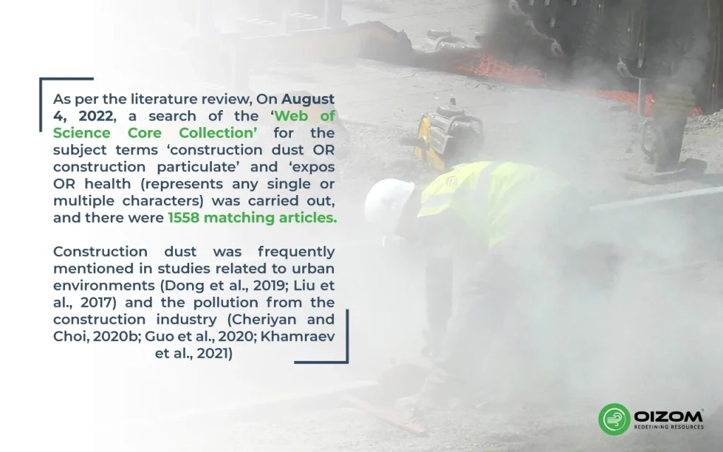 Literature Review on Construction Dust