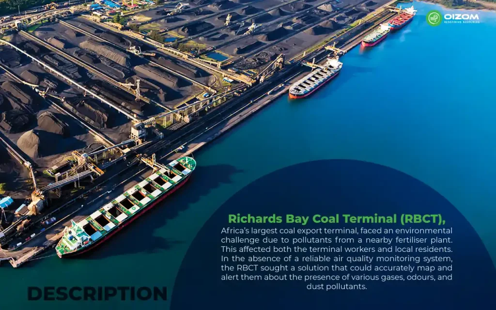 Air Quality Challenge faced in Richards Bay Coal Terminal (RBCT)