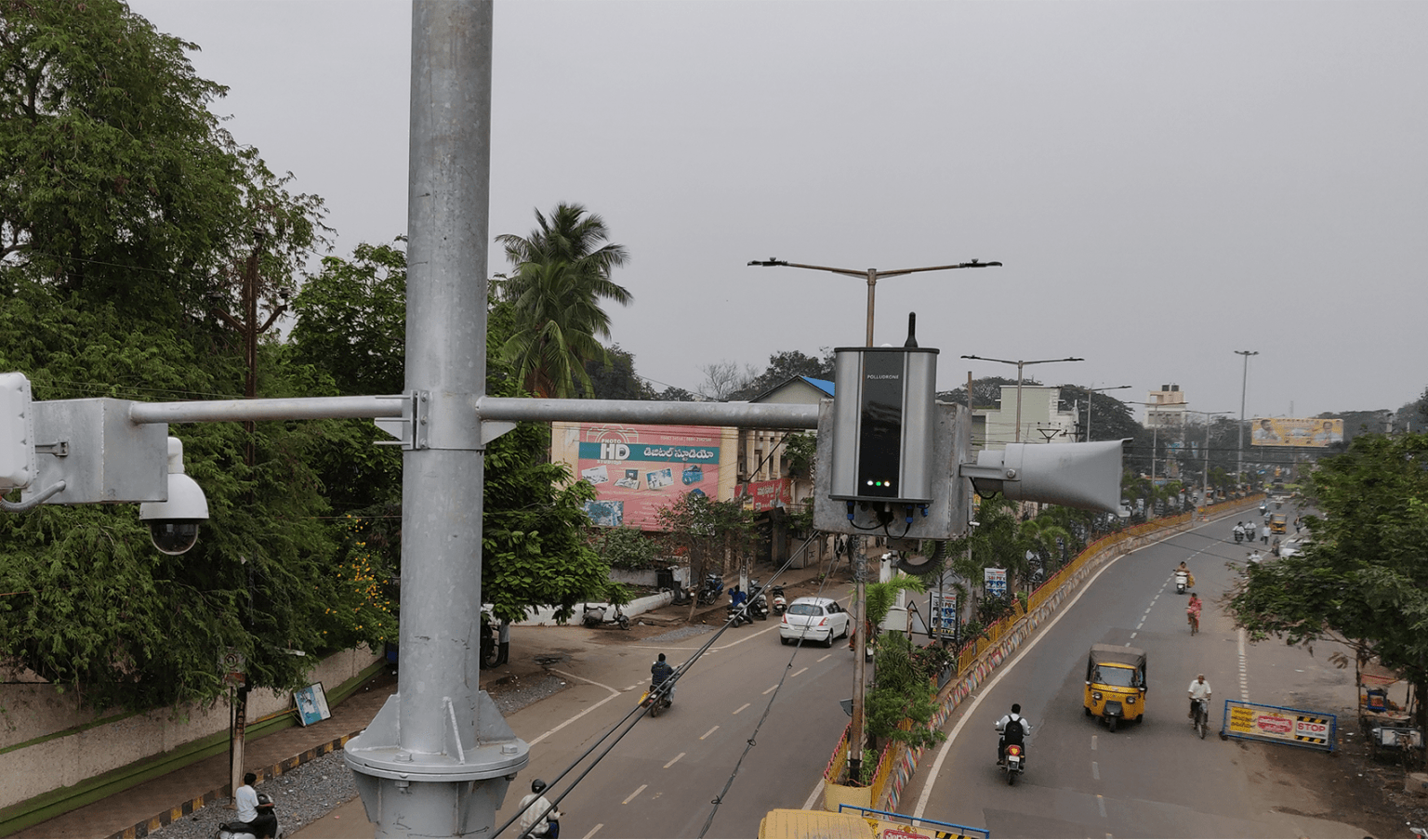 Polludrone at Kakinada  City