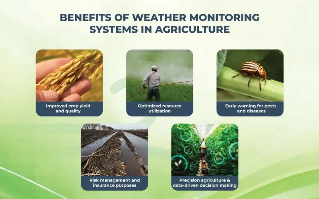 Benefits of Weather Monitoring Systems in agriculture