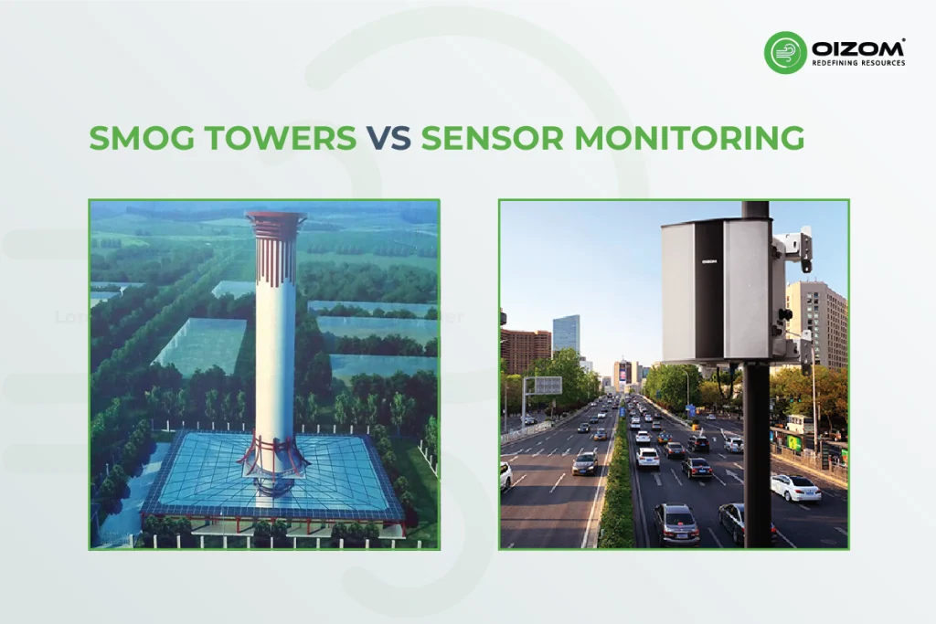 Smog Towers vs Sensor Monitoring