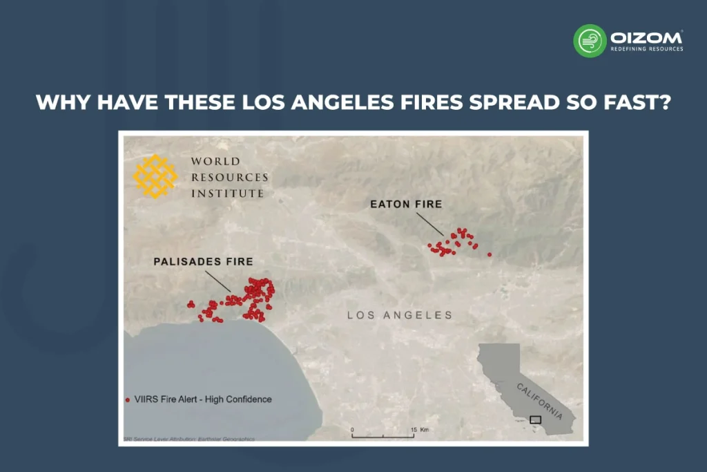 Why have these Los Angeles fires spread so fast