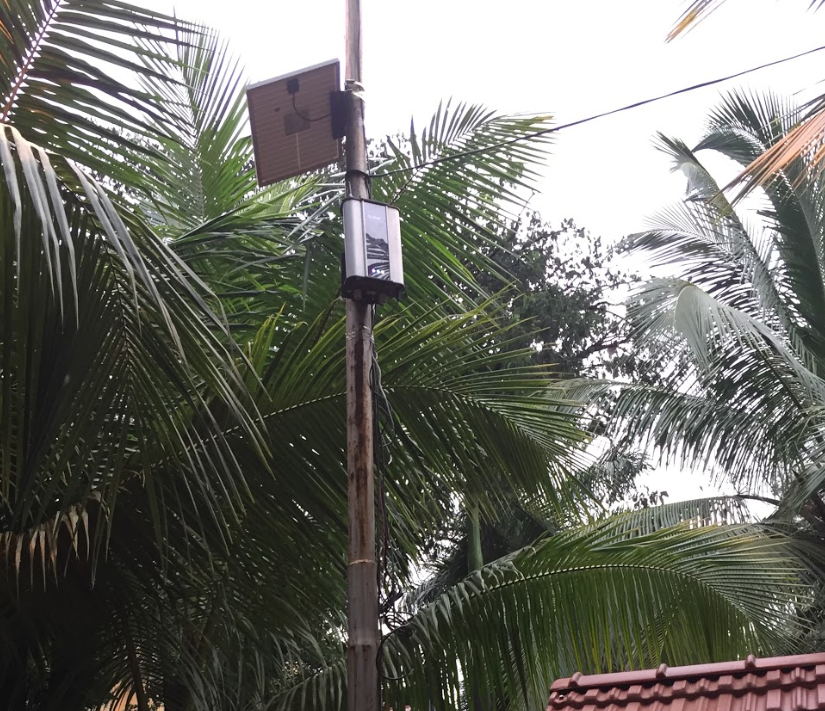 Oizom Odosense installed in the vicinity of Kanjurmarg Dumpyard for odour monitoring impact analysis
