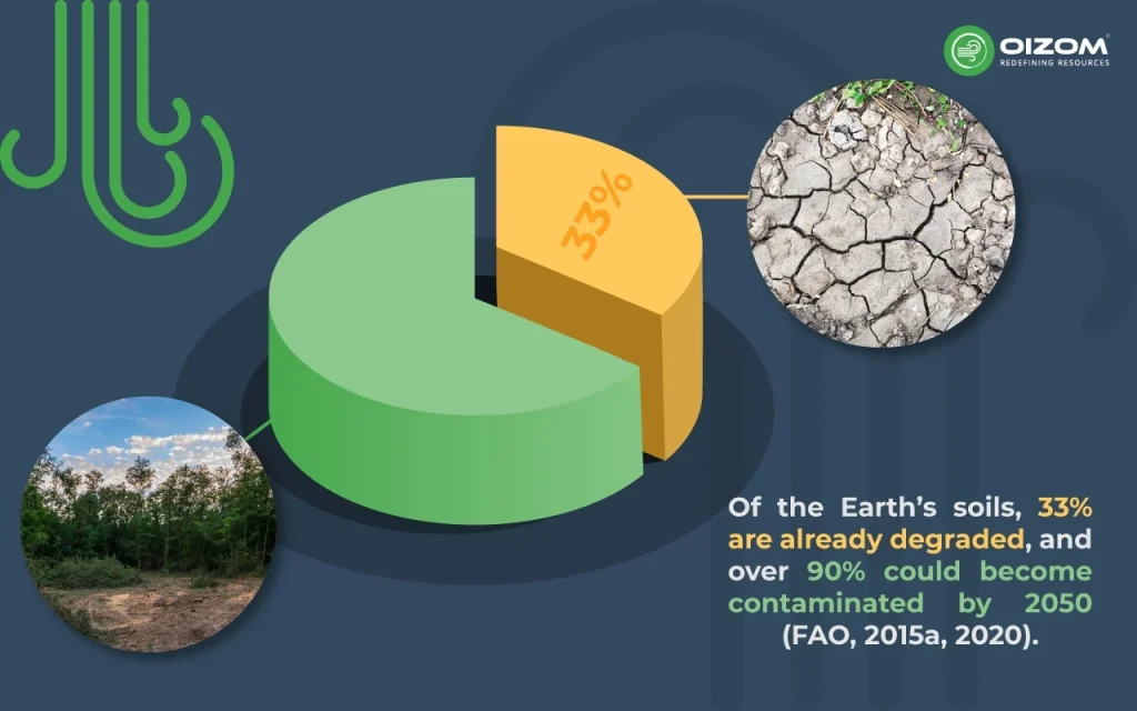 Global impact of soil erosion